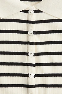 Polo côtelé