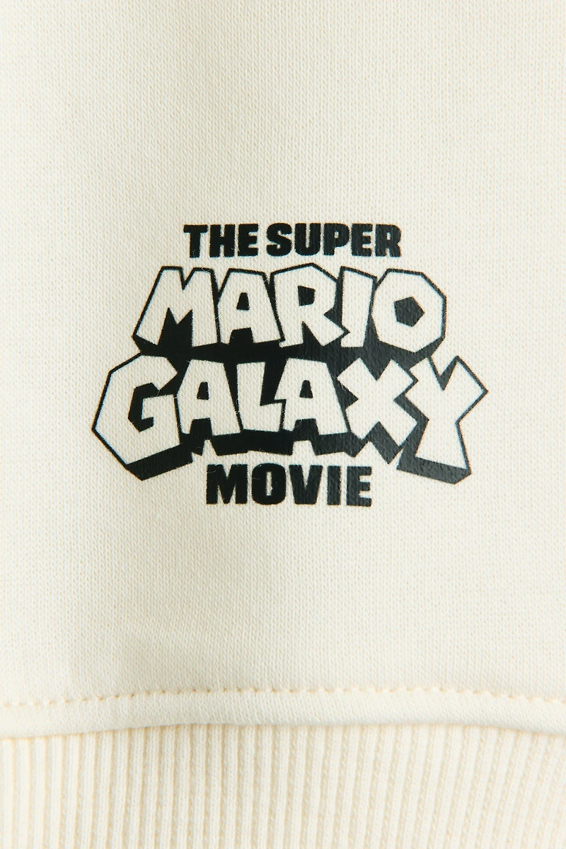 Sweatshirt with Printed Motif
