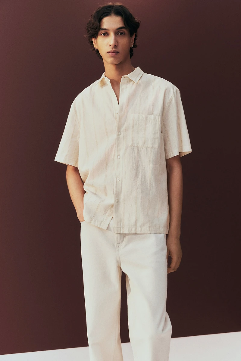 Regular-Fit Short-Sleeved Shirt
