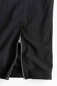 Loose-Fit Nylon Track Pants