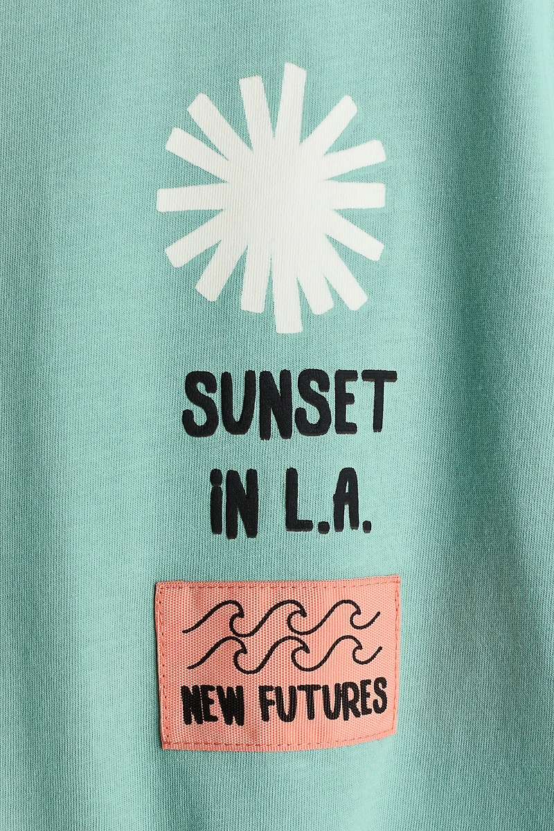 Printed Cotton T-Shirt