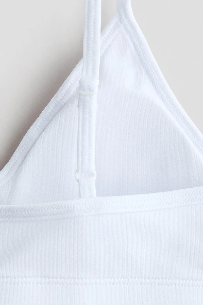 Lot de 2 brassières coussinées en coton