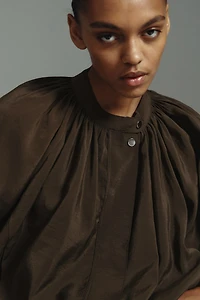 Veste à manches ballon en modal