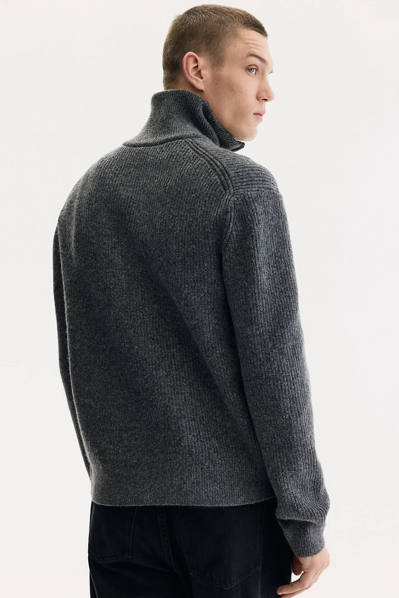 Chandail classique à fermeture éclair