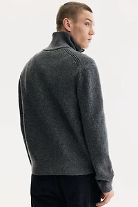 Chandail classique à fermeture éclair