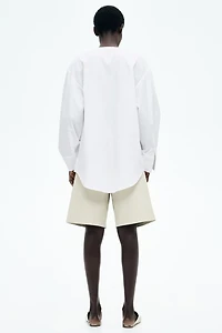 Blouse with Eyelet Embroidery