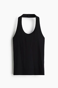 Pima Cotton Halterneck Top