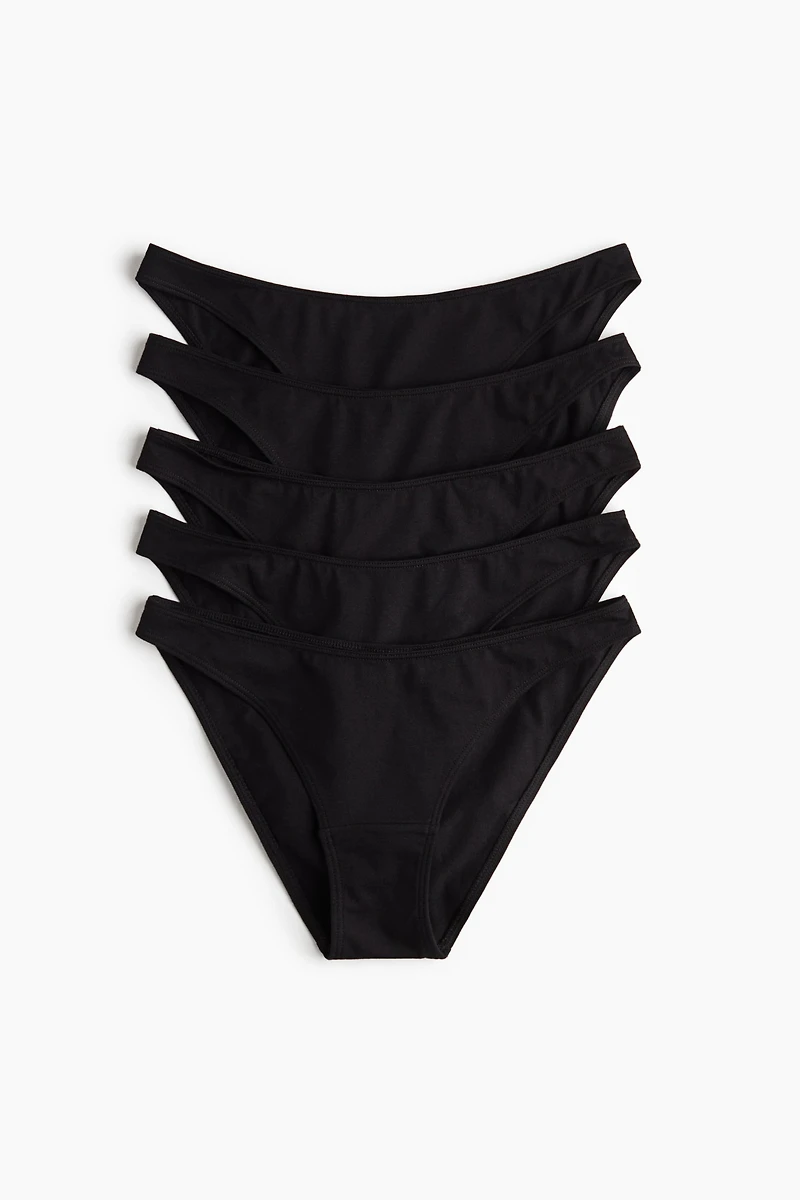 Lot de 5 culottes en coton