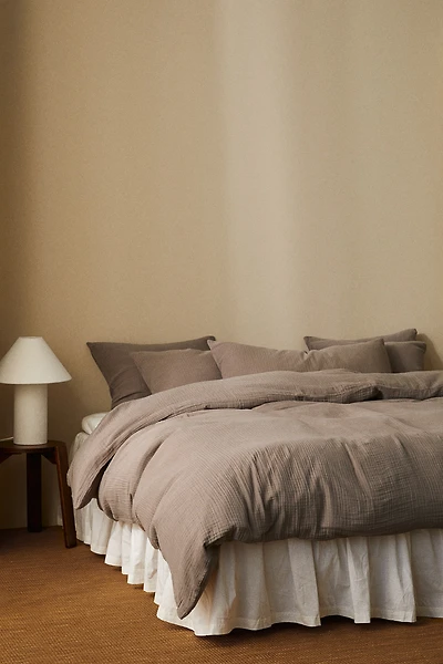 Muslin King/Queen Duvet Cover Set