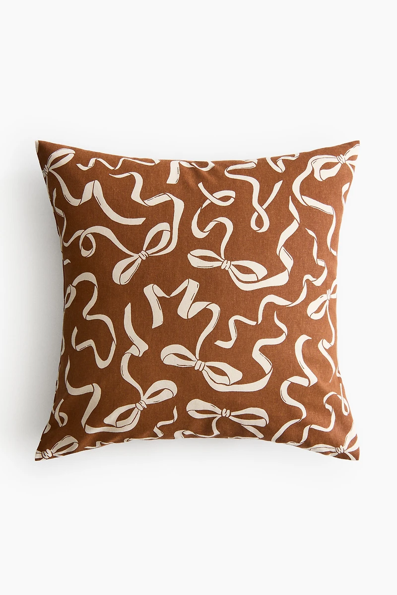 Printed Cotton Cushion Cover