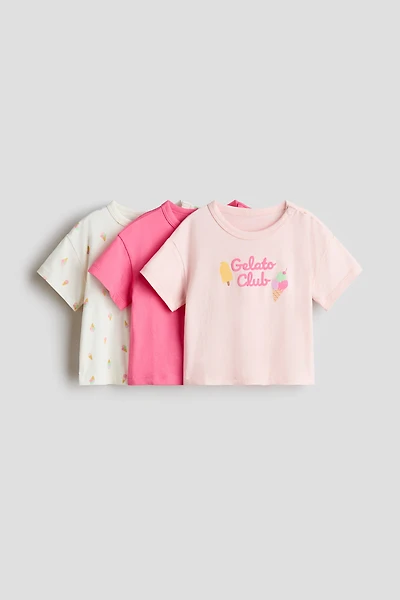 3-Pack Cotton T-Shirts