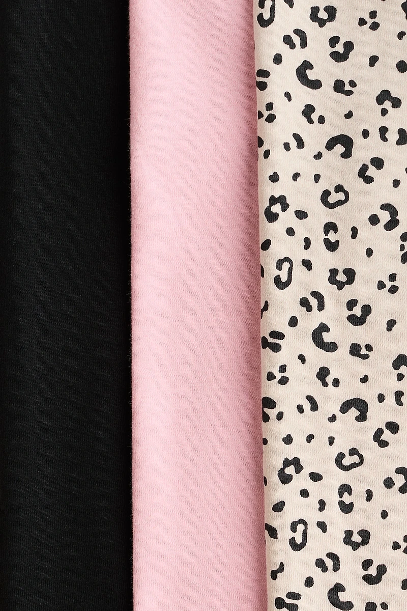 3-Pack Cotton Jersey Leggings