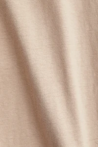 Long-Sleeved Cotton Top