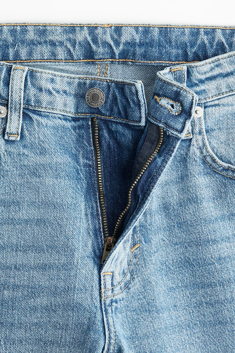 Jean évasé taille haute