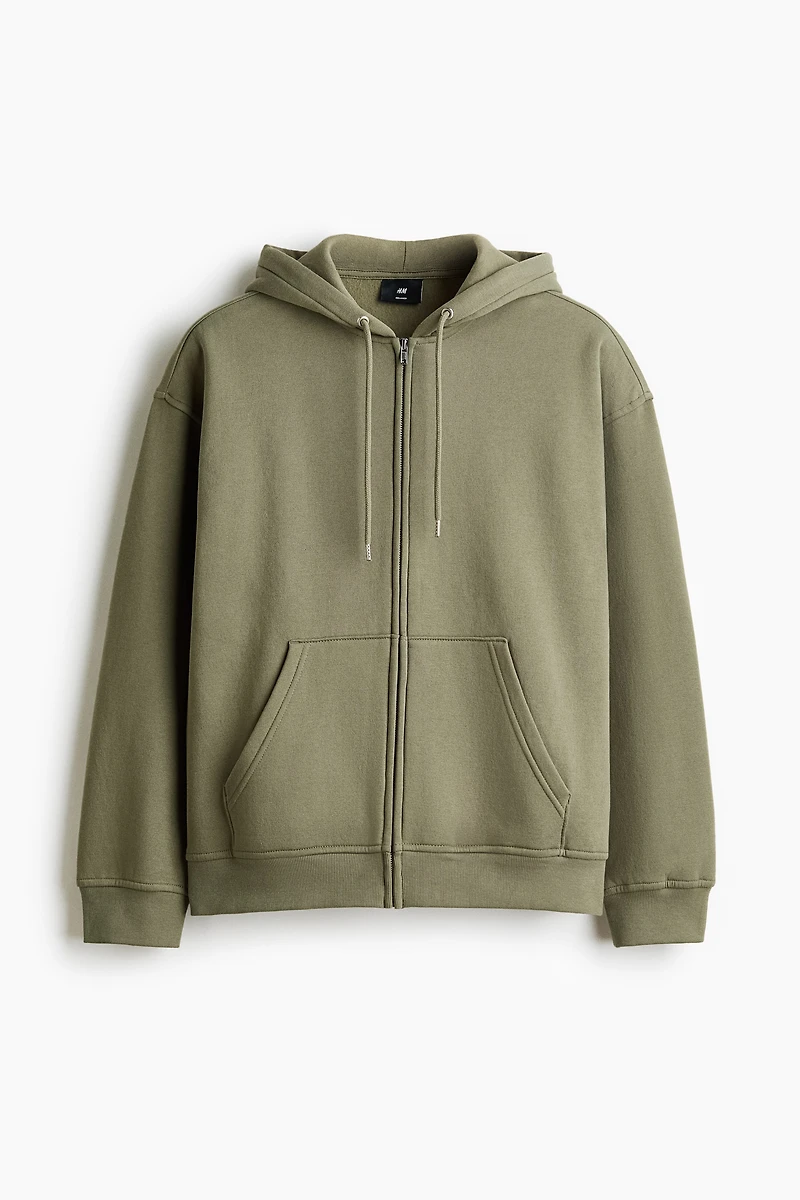 Loose-Fit Hooded Jacket