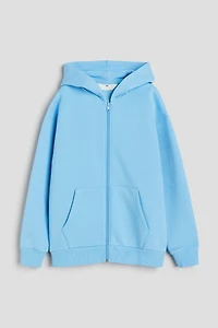 Veste à capuchon glissière