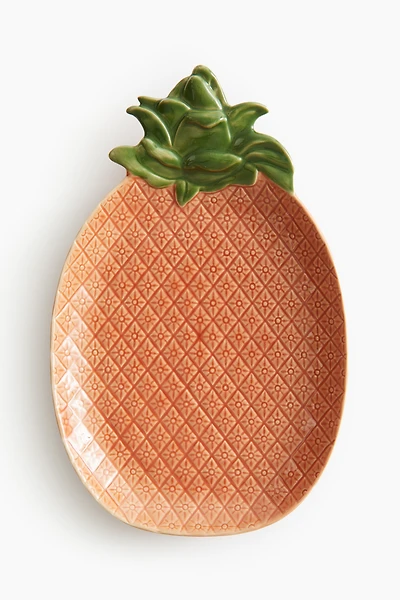 Large Stoneware Serving Plate