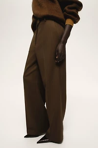 High-Waist Dress Pants