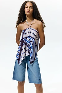 Handkerchief Halterneck Top