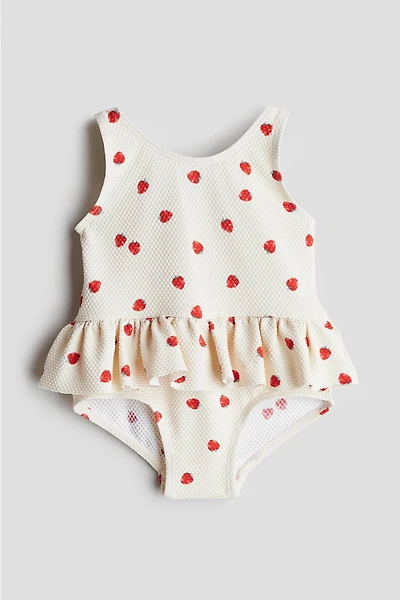 Swimsuit with Flounce