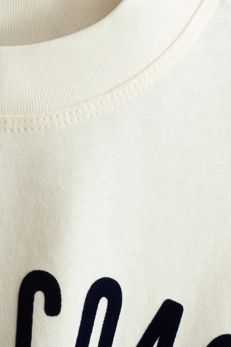 T-Shirt with Printed Motif