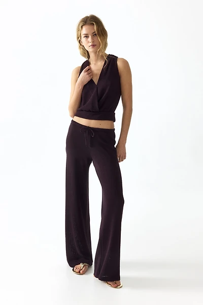 Knit Drawstring Pants