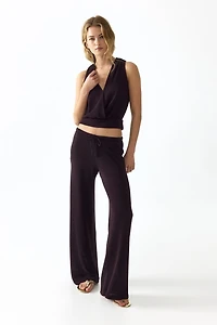 Knit Drawstring Pants