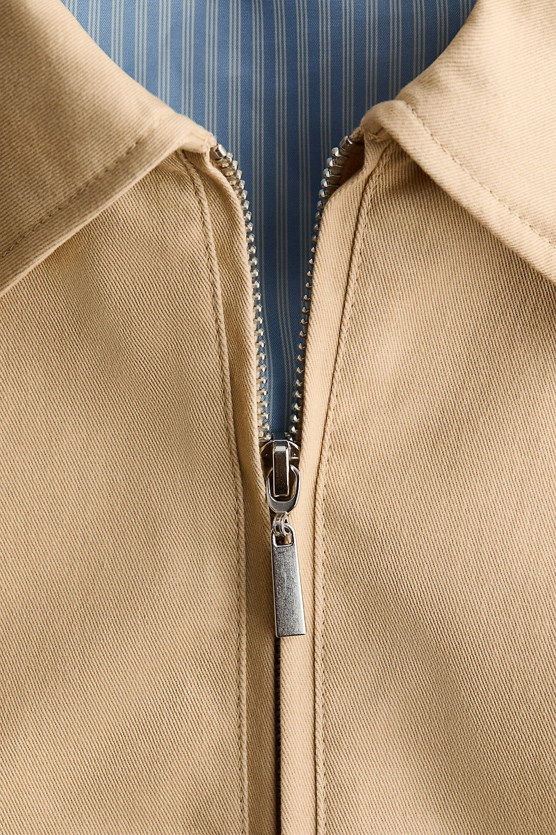 Cotton Vest with Collar