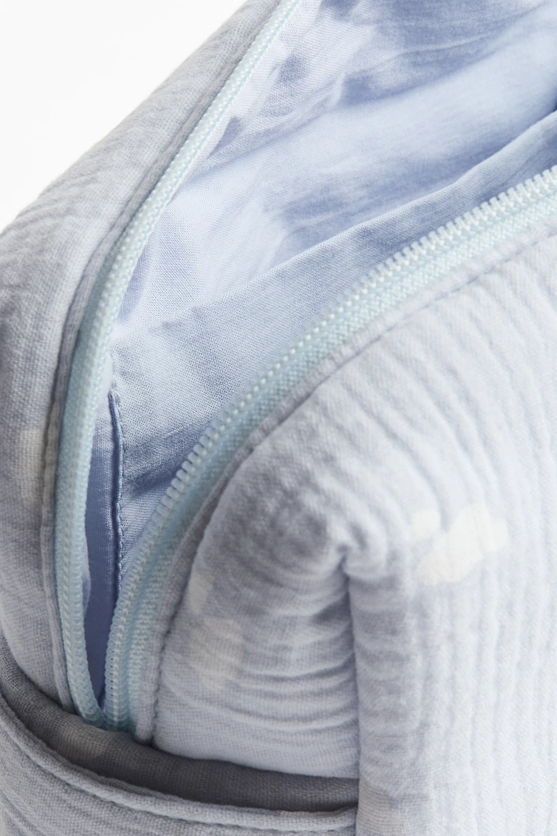 Cotton Muslin Diaper Bag