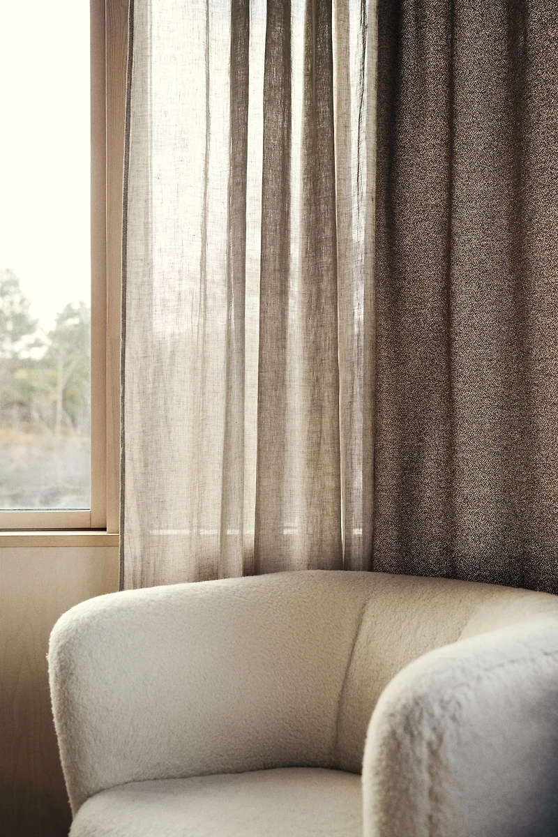 2-Pack Linen Curtain Panels