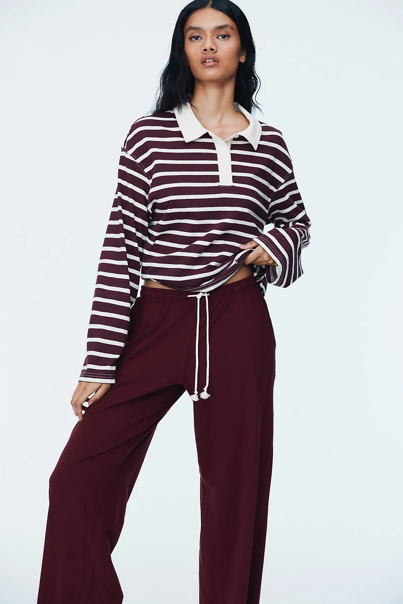 Wide-Leg Joggers