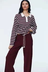 Wide-Leg Joggers