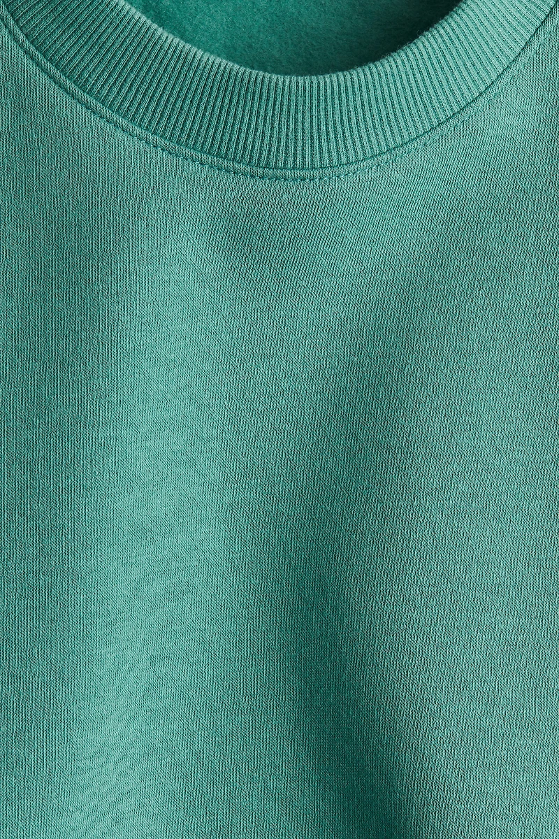 Oversized Brushed-Inside Sweatshirt