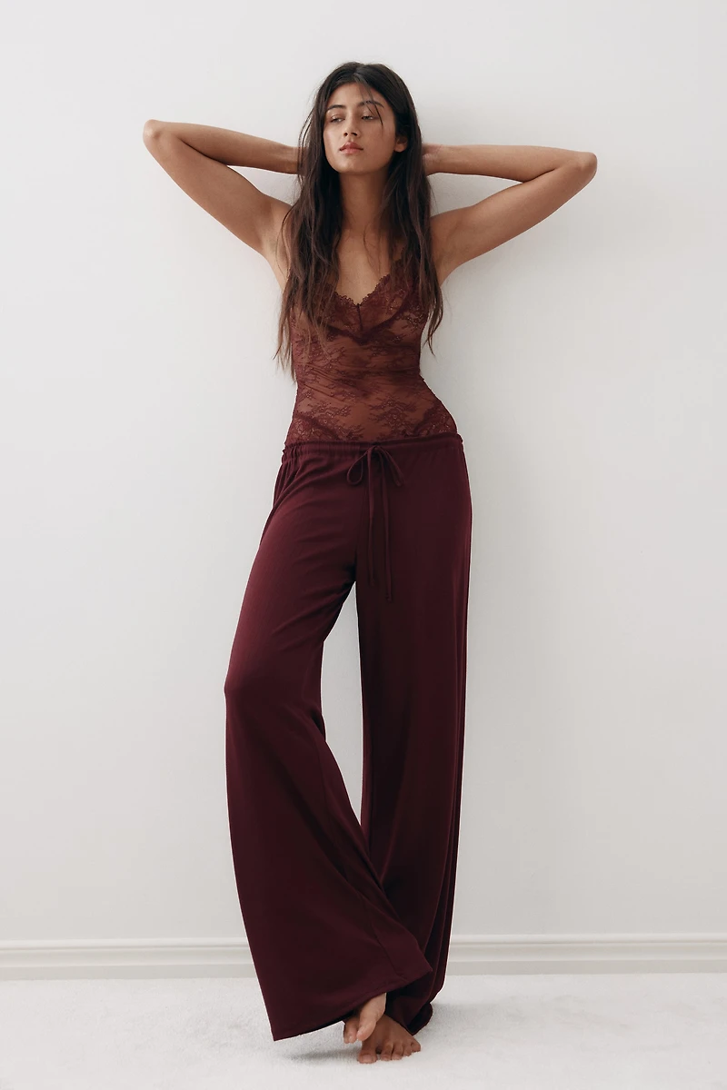 Pointelle Pajama Pants