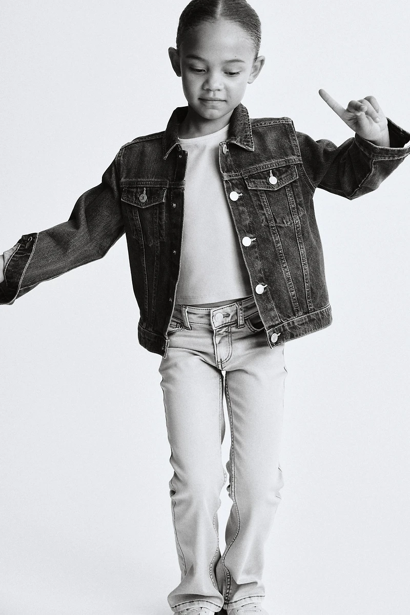 Super Soft Flared Leg Jeans