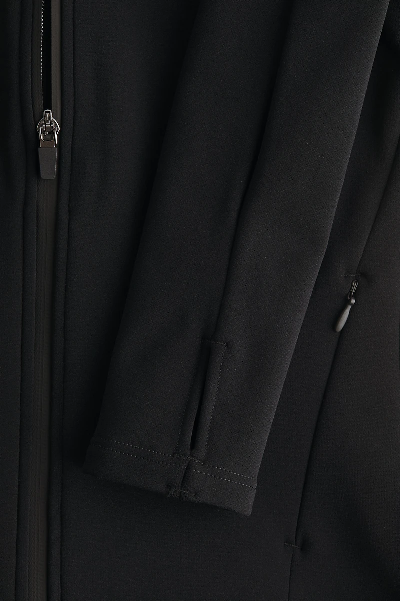 Warm Slim-Fit Activewear Jacket with ThermoMove™