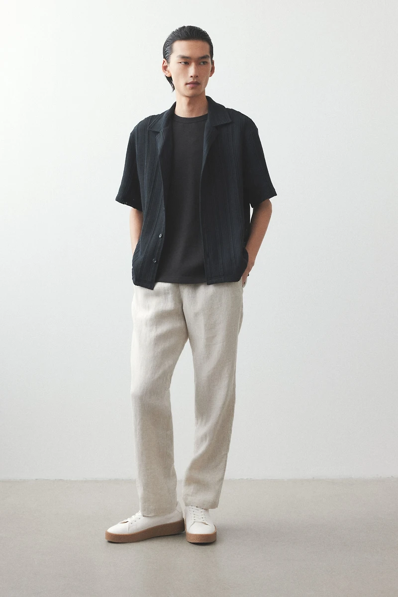 Pantalon classique en lin