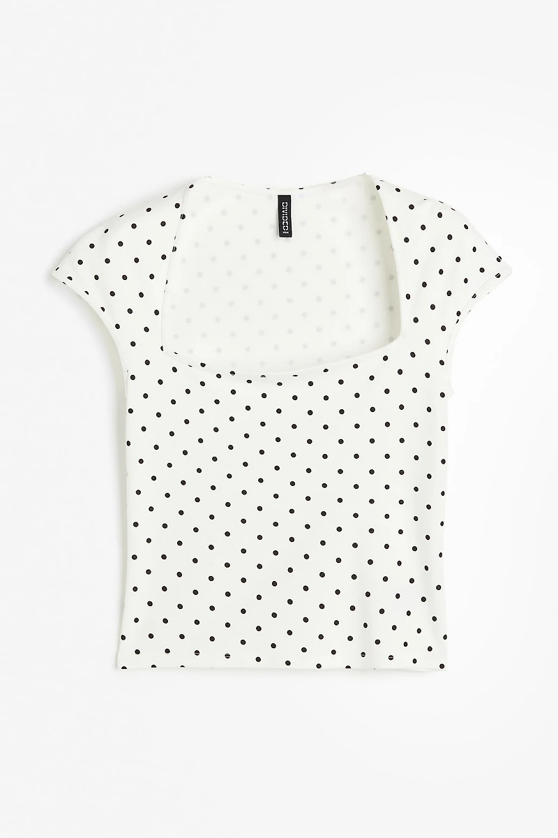 Cap-sleeved Top