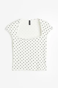 Cap-sleeved Top