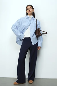 Oversized Poplin Shirt