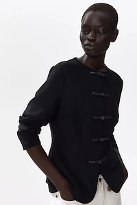 Knot-Button Jacket