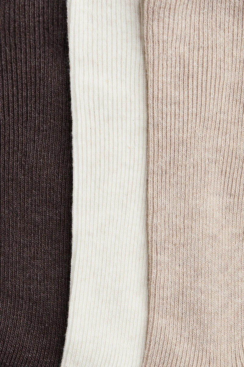 3-pack Ribbed Socks