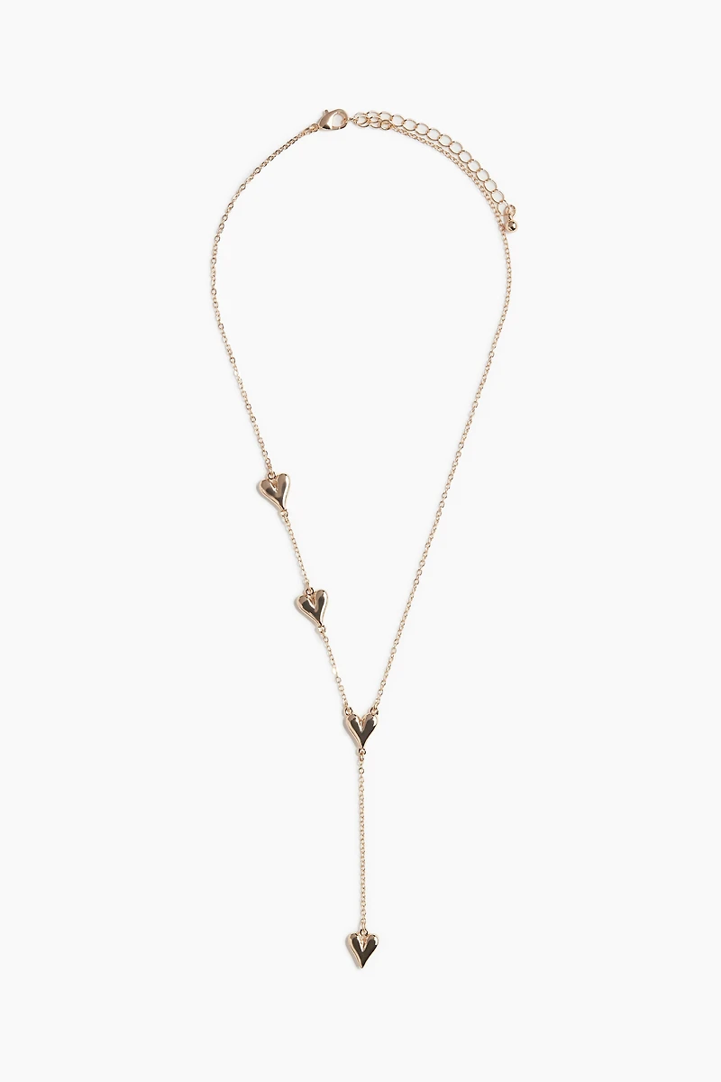 Y-Shaped Pendant Necklace