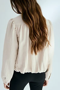 Oversized Twill Jacket