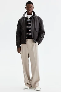 Loose-Fit Tailored Pants