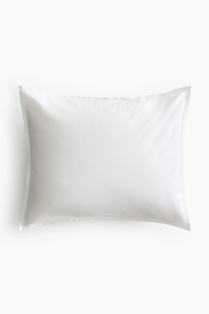 Washed Cotton Pillowcase