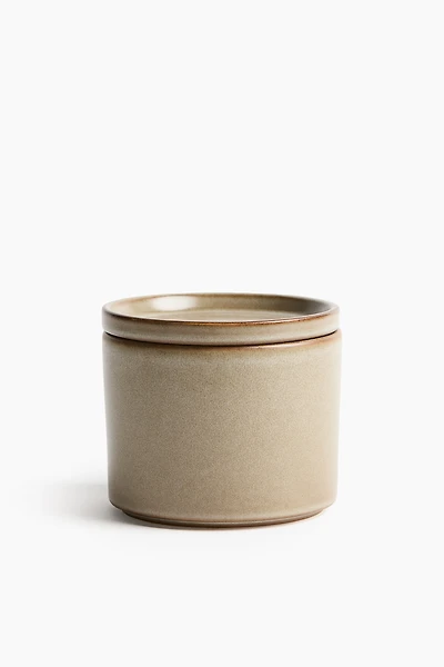 Small Reactive-Glaze Jar