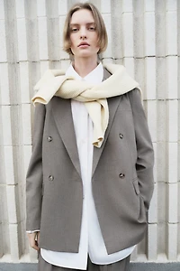 Double-Breasted Blazer