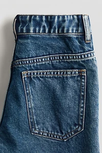 Embroidered-Detail Loose-Fit Jeans