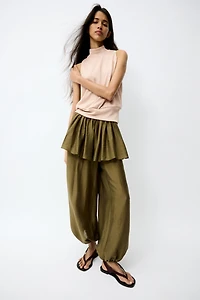 Knit Mock Turtleneck Top